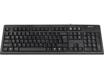 Клавіатура A4tech KR-83 Black, PS/2, великий Enter, X-slim