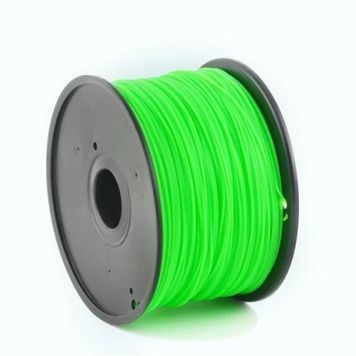 Пластик для 3D печати Gembird, PLA, 1.75 мм, Green, 1 кг (3DP-PLA1.75-01-G)