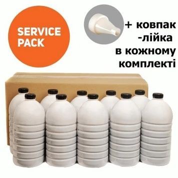 Тонер HP LJ P1005/1505/M1120/M1522, Canon LBP-3010/3100/3250, Mitsubishi (TSM-UT1917-10SP), 10 кг (10 банок по 1 кг)