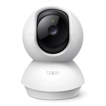 IP камера TP-Link Tapo C200C, White, ІЧ-підсвічування до 12 м, день/ніч, H.264, f=4 мм, мікрофон/динамік, Wi-Fi (2.4 GHz), f/2.0, 2 Мп (1920x1080), microSD (до 512 ГБ), 1/2.8" CMOS, зум 9х