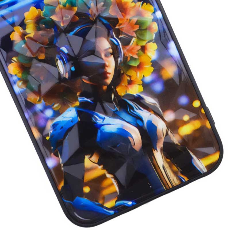 Чехол TPU+PC Prisma Ladies Cyberpunk для Xiaomi Redmi Note 9s / Note 9 Pro / Note 9 Pro Max