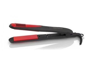 Плойка для волосся Esperanza EBP004 Brilliant, Black/Red, температура нагрівання 200&deg;С, керамічне покриття, 35 Вт, розмір плитки 2.7x9.2 см