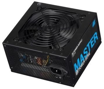 Блок живлення 550 Вт, 2E Master Power, 80 Plus, ATX, 120 мм, захист OVP/SCP/OPP/OCP (2E-MP550-120APFC), 3xMolex / 5xSATA / 2xPCI-E 6+2-pin / 1xMB 20+4-pin / 1xCPU 4+4-pin, Black, Active PFC