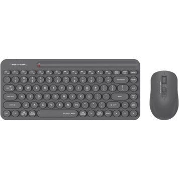 Комплект беспроводной A4Tech Fstyler FG3200 Air2 (Grey), Bluetooth / USB/Radio (USB), оптический, беспроводное, игровая, мембранные