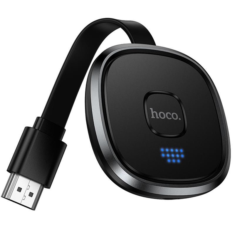 Адаптер Hoco UA45 HDMI Screen Mirroring Device Type-C - HDMI (1080P) Черный