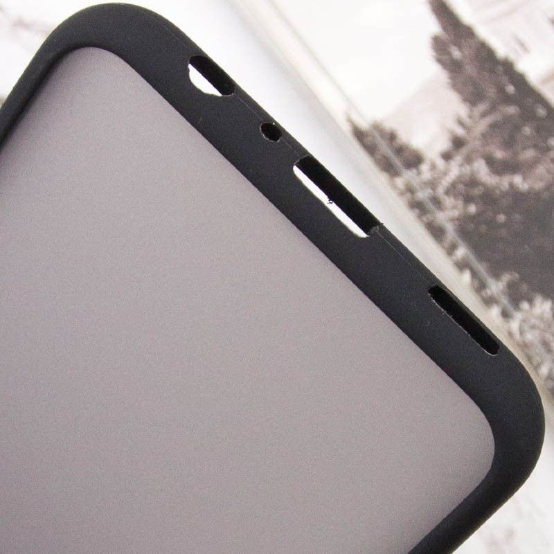 Чехол противоударный Lyon Frosted TPU+PC черный для Motorola Moto G14