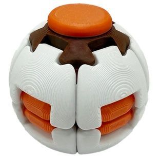 Дитячий антистрес SPIN-BALL-6 (White), розмір 5,5 см