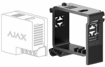 Ajax DIN Holder або WallSwitch: Тримач для фіксації на DIN-рейці