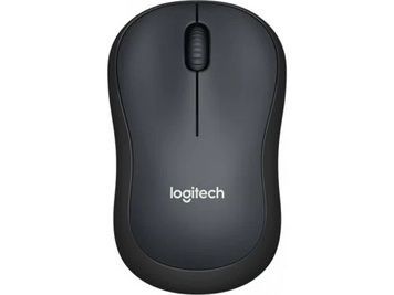 Миша Logitech M220 Silent, Gray/Black, 1xAA (910-004878), USB, оптична, 1000 dpi, 3 кнопки, бездротова