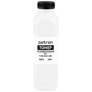 Тонер HP Універсальний №1 1010/1100/1005/1200/3020, 200 г, Patron (PN-HU1-200), Black