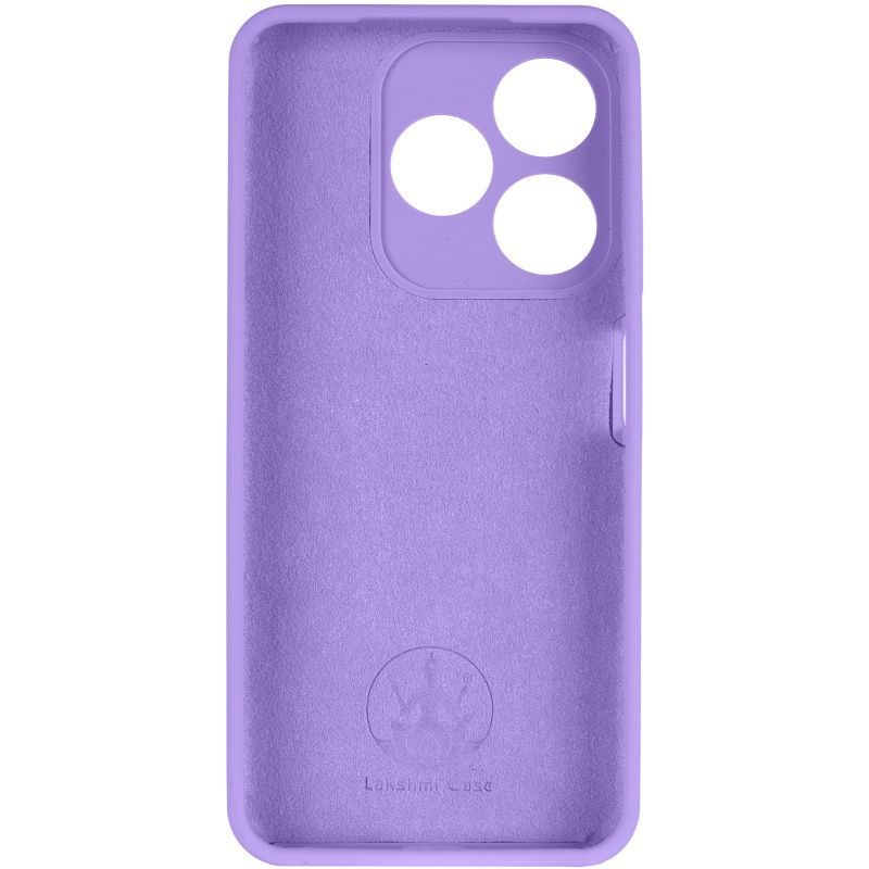 Чехол Silicone Cover Lakshmi Full Camera для TECNO Spark 10, сиреневый