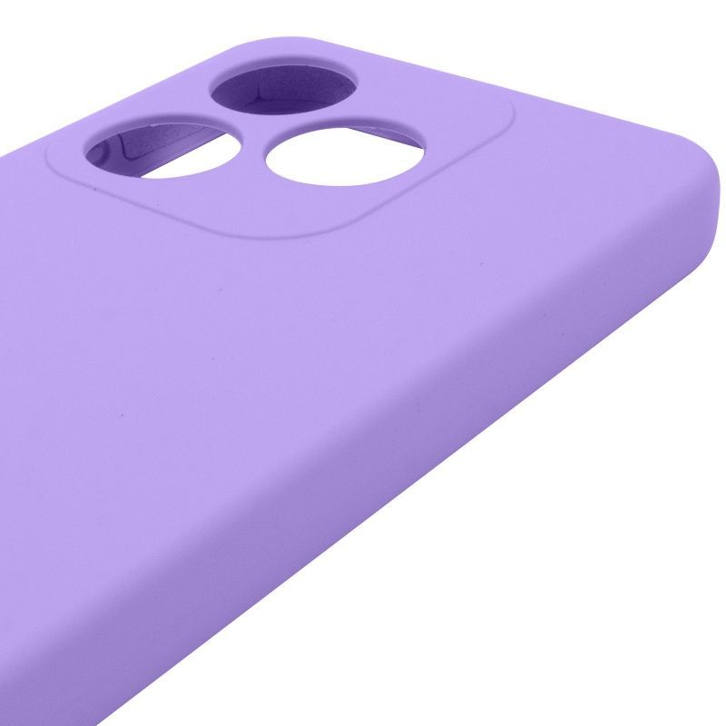 Чехол Silicone Cover Lakshmi Full Camera для TECNO Spark 10, сиреневый