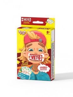 Настольная игра "VETO" (VETO-02-01U), украинская версия, для развлечений