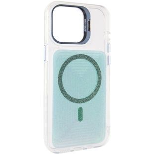 Чохол Spigen MagFit Jewel Sparkle для Apple iPhone 15 (6.1") Aqua Blue