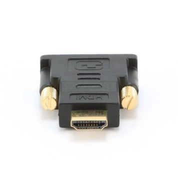 Переходник HDMI (M) - DVI-D (M), Cablexpert, 18-pin (A-HDMI-DVI-1), Black