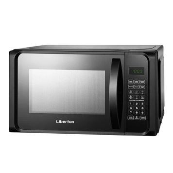 Микроволновая печь Liberton LMW-2383E, Black, открывание ручкой, 11 уровней мощности, диаметр поворотного стола 27 см, 23 л, 800W, управление электронное