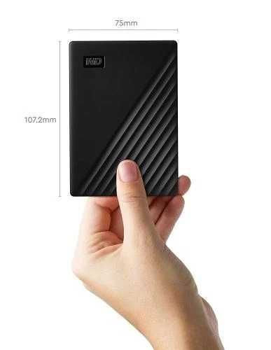 Внешний HDD 2Tb WD My Passport USB 3.2, Black