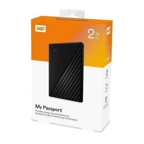 Внешний HDD 2Tb WD My Passport USB 3.2, Black