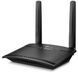 Роутер TP-LINK TL-MR100, Black, 1xSIM-card 3G/4G, 1xWAN, 1xLAN