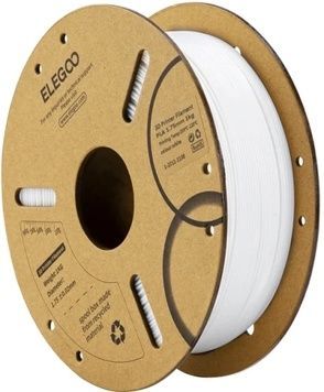 Пластик для 3D друку Elegoo, PLA, 1 кг (50.203.0039), 1.75 мм, White