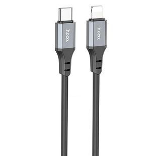 Дата-кабель Hoco X86 Spear Type-C to Lightning 20W (1м), чорний