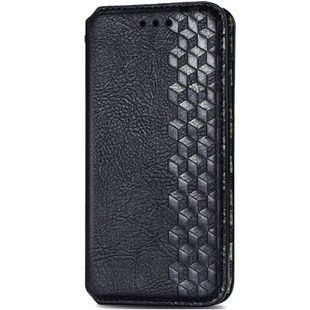 Чехол-книжка GETMAN Cubic (PU) Черный для Xiaomi Redmi Note 9 / Redmi 10X