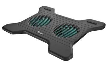 Підставка для ноутбука до 16" Trust Xstream Breeze, Black, 325 г (17805), 2x8 см вентилятори, 230х300х15 мм