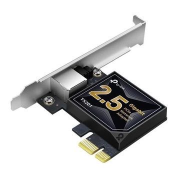 Мережева карта PCI-E x1, TP-Link TX201, у комплекті планка для низькопрофільного кріплення, 1xRJ45 2.5 Гбіт/с