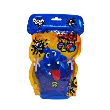 Лизун-антистресс "Mega Stretch Slime", фиолетовый, 500 гр (SLM-12-01U)