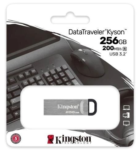 Флешка Kingston DataTraveler Kyson 256GB &mdash; для надшвидкої передачі файлів