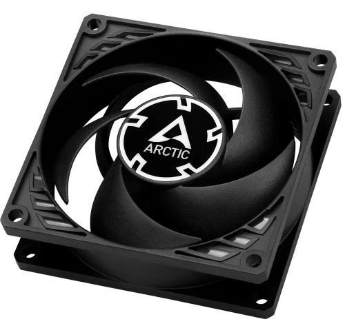 Вентилятор 80 мм, Arctic P8 Max, 80х80х25 мм, двойной шарикоподшипник (ACFAN00286A), 4-pin (PWM), Black, 500-5000 об/мин