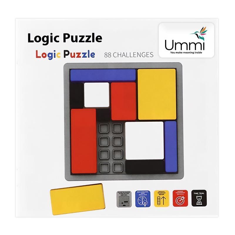 Дитяча інтерактивна головоломка Ummi Logic Puzzles, Кольорова