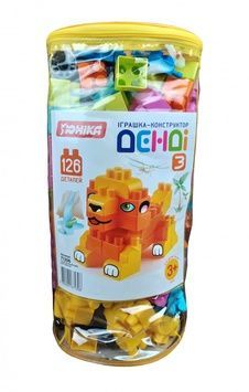 Конструктор детский "ДЕНДИ" (3 71306), 126 деталей