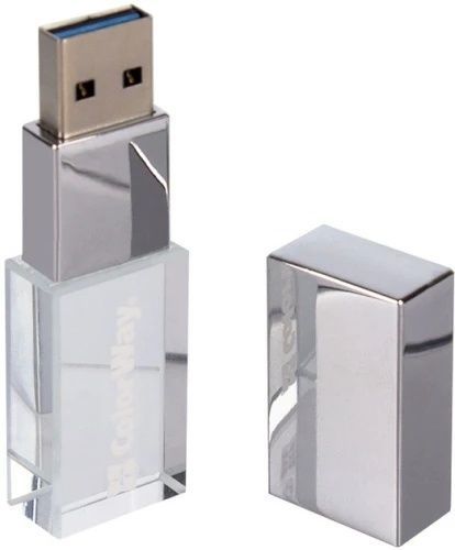 Флешка ColorWay Crystal 64 ГБ USB 3.0 &ndash; швидка передача даних