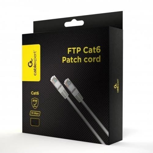 Патч-корд 15 м, FTP, Grey, PVC (PPB6-15M), Cablexpert, CCA, Cat.6