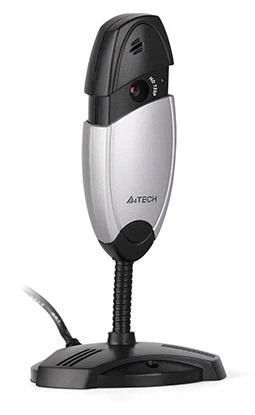Веб-камера A4Tech PK-635P, Black/Grey, 1280x720 / 30 fps, кут огляду 68&deg;, USB 2.0, фіксований фокус, мікрофон