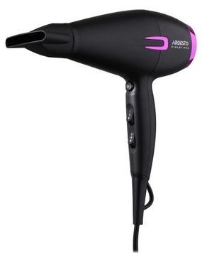 Фен Ardesto HD-Y221PRO, Black, концентратор, 3 режими, Soft Touch покриття, дифузор, захист від перегріву, 2100W, 2 швидкості, функція "Cool Shot"
