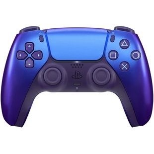Геймпад Sony PlayStation 5 DualSense, Chrome Indigo, подвійна вібрація, комбіноване, Bluetooth / USB Type-C, PC, PS4, PS5, Android, iOS