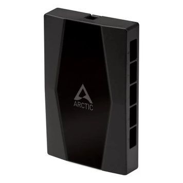 Контролер для керування вентиляторами Arctic Case Fan Hub, Black, живлення SATA (ACFAN00175A), 10x4-pin PWM