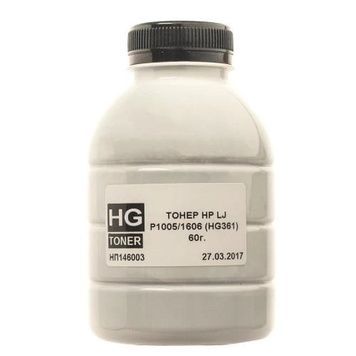 Тонер HP LJ P1005/1505/M1120/M1522, Canon LBP-3010/3100/3250, HG (TSM-HG361-060), 60 г