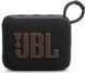 Портативная колонка 1.0 JBL Go 4 Black, 4.2 Bт, питание от аккумулятора, IPX7 водонепроницаемая (JBLGO4BLK), Bluetooth