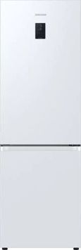 Холодильник Samsung RB34C670EWW/UA, White, нижняя мор. камера, 185.3x59.5x65.8см, внеш. дисплей, No Frost, WiFi, полезный объем 228л/112л, общий объем 355л, A+, двухкамерный