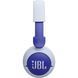 Навушники бездротові JBL JR 320BT, Blue/White, дитячі (JBLJR320BTBLU), Bluetooth, акумулятор 500 mAh, мікрофон