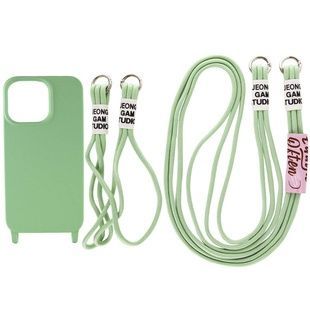 Чохол TPU two straps California Зелений для Apple iPhone 12 Pro / 12 (6.1")