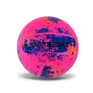 Волейбольний м'яч VB25614 (Pink) з полімерних матеріалів, діаметр 21 см