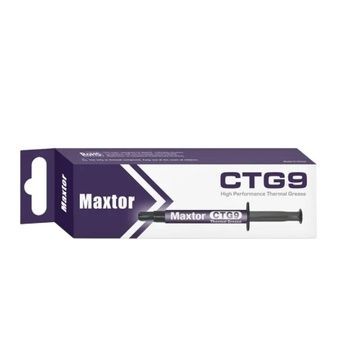 Термопаста Maxtor CTG9, 1 г, зі шпателем (CTG9E-1g), шприц, 13.5 Вт/мК