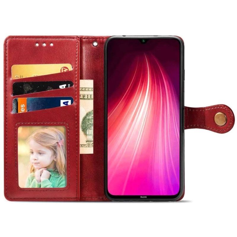 Шкіряний чохол-книжка GETMAN Gallant (PU) Червоний для TECNO Camon 18 / 18P