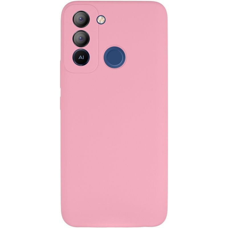 Чохол Lakshmi Silicone Cover Full Camera Рожевий для TECNO Pop 5 LTE