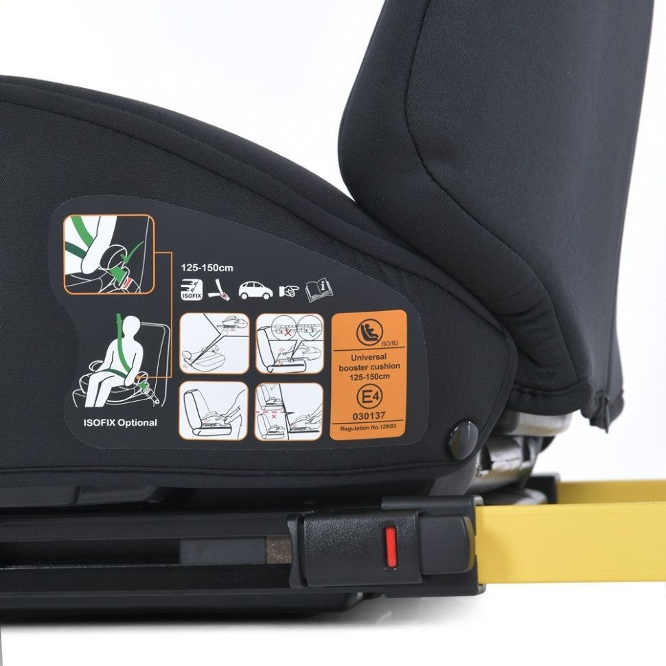 Автокресло-бустер ME 1112 i-GO Black (Isofix)