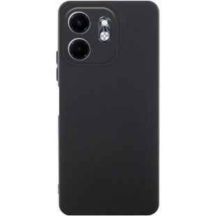 Чохол GETMAN Liquid Silk Full Camera чорний для TECNO Spark Go 2